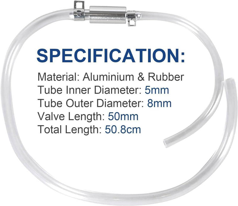 Clutch Brake Bleeder Hose Tube Bleeding Tool One Way Valve Kit Motorcycle Car