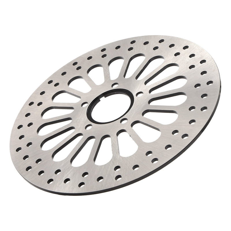 Front and Rear Brake Rotor with Bolts for Harley Softail 2 Pieces