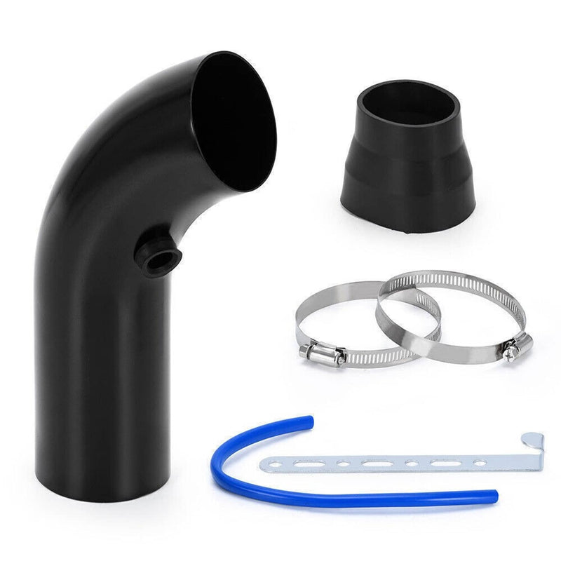 3" Universal Cold Air Intake Kit Induction Flow Pipe Kit Aluminium Automotive