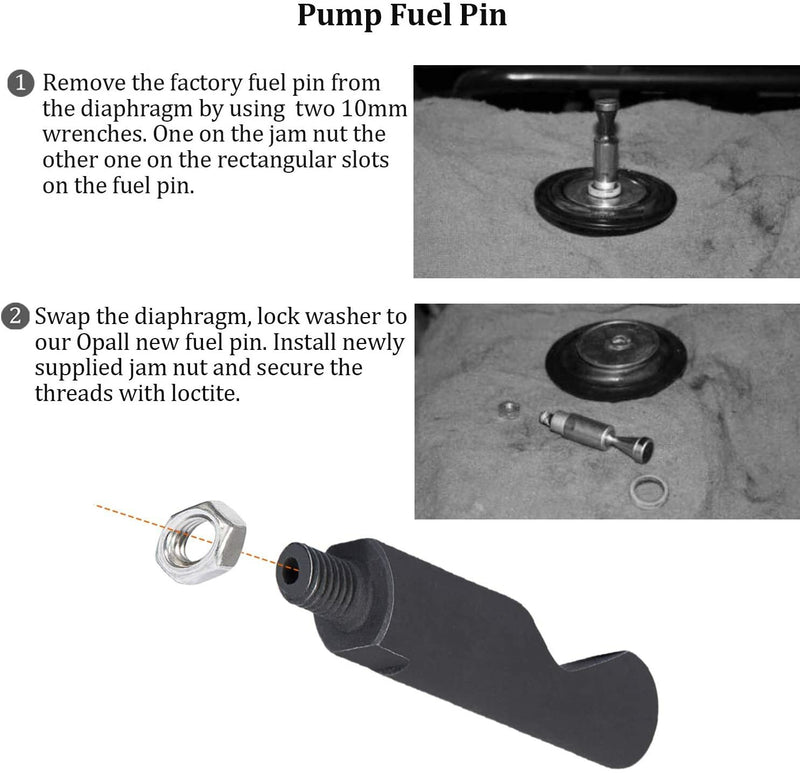 Fuel Pump Pin & 3200 RPM Governor Spring Kit for Dodge Cummins 1988-1993 5.9L VE