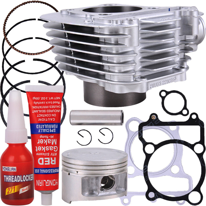 Top End Rebuild Kit Cylinder Piston Gaskets for Yamaha TTR230 2005-2016