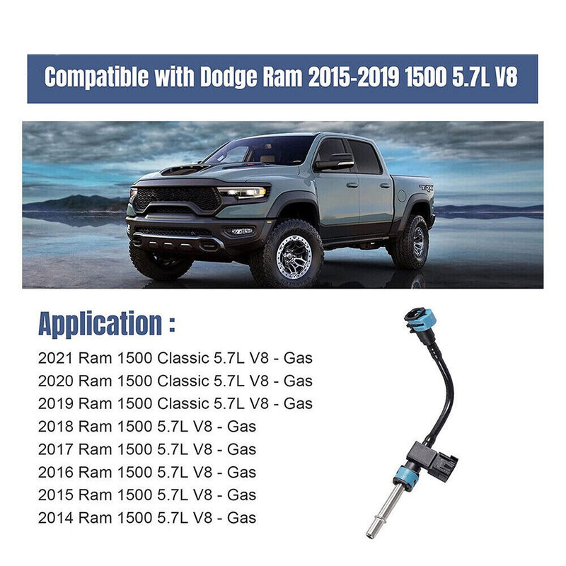 Fuel Pressure Sensor Tube for Dodge Ram 1500 5.7L V8 2014-2021