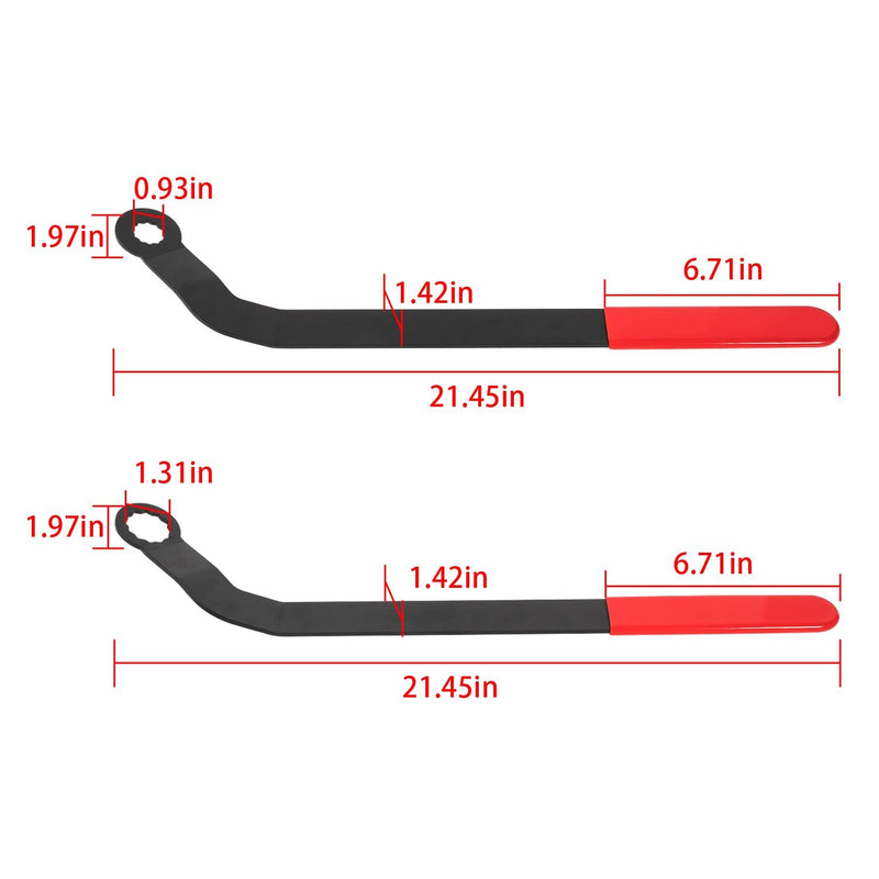 1016 Serpentine Belt Wrench Tool Set for Mini Cooper 2007 Up N12 N14 N16 N18
