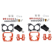 DURAFORCE 439076 Carburetor Rebuild Kit for Johnson Evinrude 155 175 185 200 235 HP 2 Pcs