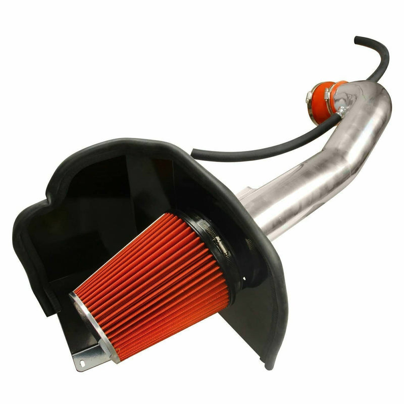 Cold Air Intake System w/ Filter Shield for Chevy GMC 1500 5.3L 6.2L 14-18