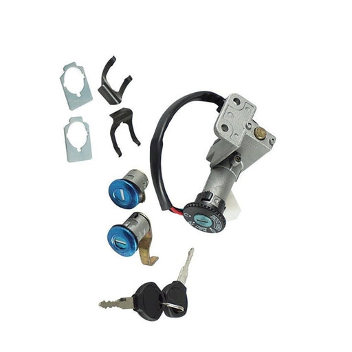 DURAFORCE Ignition Key Switch Set for 50cc 150cc 139QMB GY6 Chinese Moped Scooter