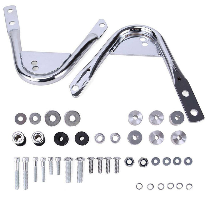 Two-Up Tour Pack Rack Mount Docking Kit for Harley Touring Road King Glide