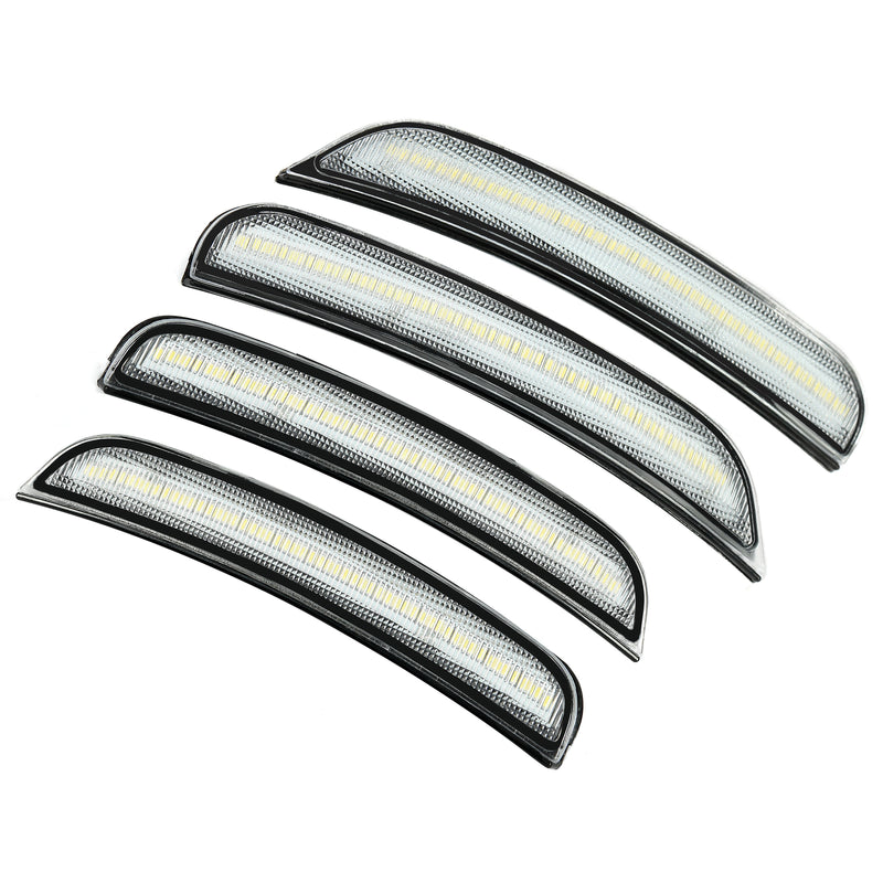 #68214405AA LED Fender Side Marker Light Lamps for Dodge Charger 2015-2022 Clear