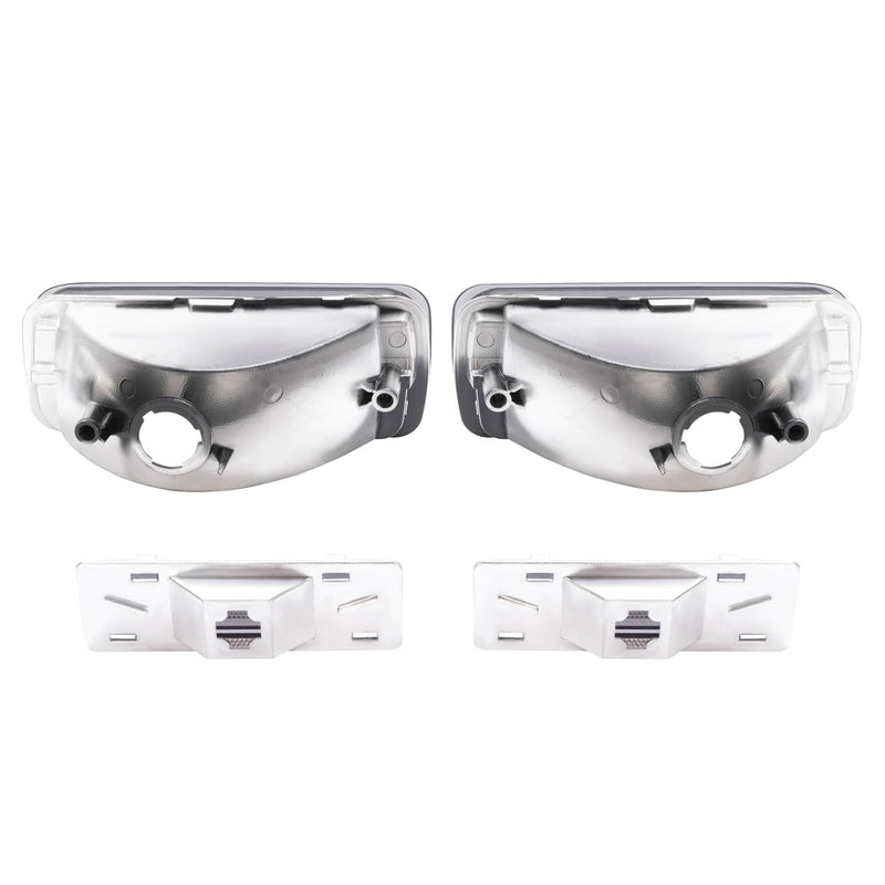 DURAFORCE Smoke Bumper Turn Signal Side Marker Lights for Chevrolet Camaro 1985-1992