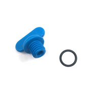 DURAFORCE Blue Plastic Exhaust Manifold Water Drain Plug Screw Kit for Mercruiser 5.7/350