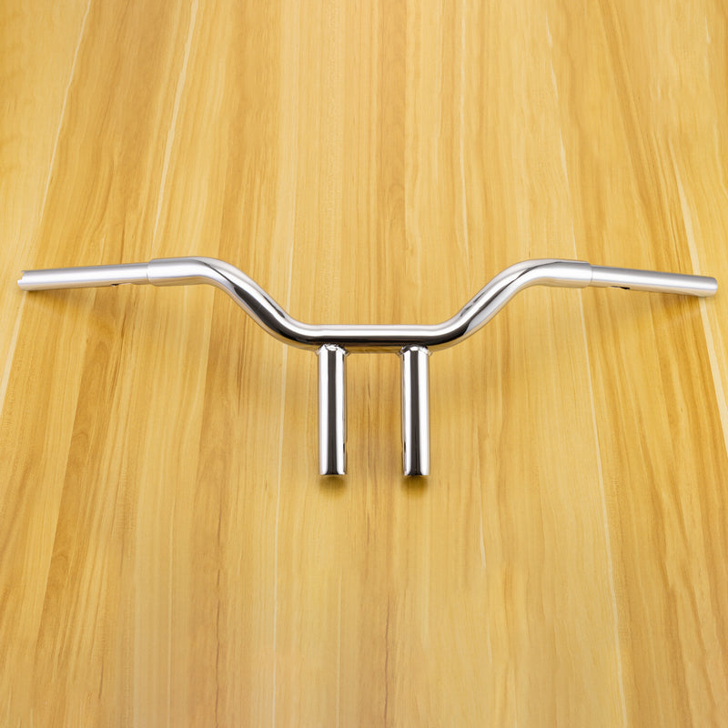 10" MX-T Bars Handlebar Chrome for Harley Softail FLS Sportster Dyna Low Rider