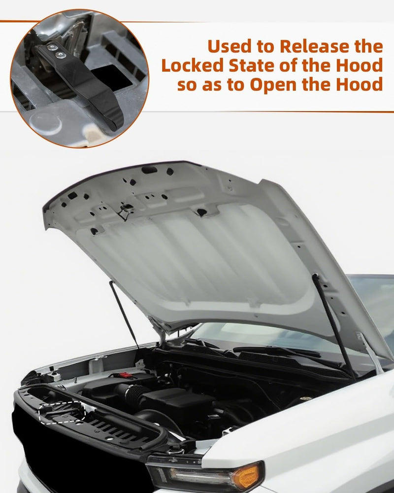 Hood Latch Release Handle for Chevy Silverado Sierra 1500 2019-2025 84129825