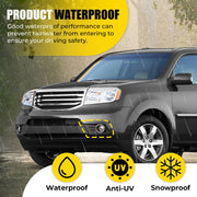 DURAFORCE Front Bumper Fog Light Cover Bezel Trim Left Side for Honda Pilot 2012-2015
