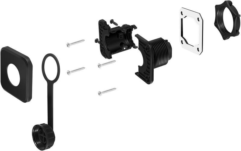Bulkhead Connector Kit Quick Connect Disconnect for LiveScope 010-13350-00
