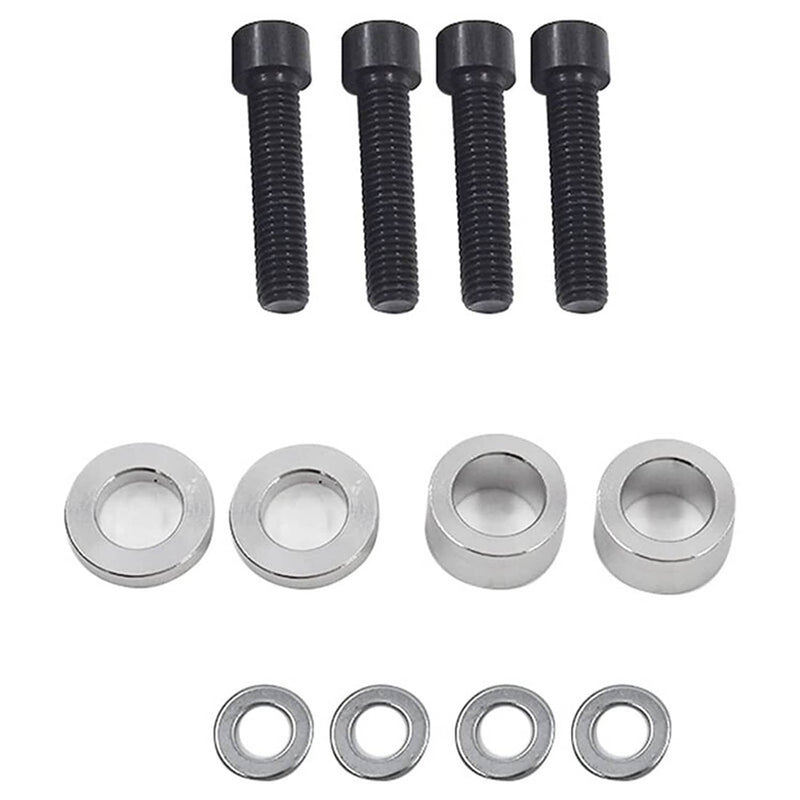 2 Bolt Engine Motor Mount Kit for Honda Civic EK B16 B20 D16 B D Chrome Billet