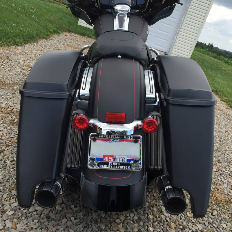 ABS Rear Fender Fascia LED Running Light for Harley Electra Road Glide FLH 2014+