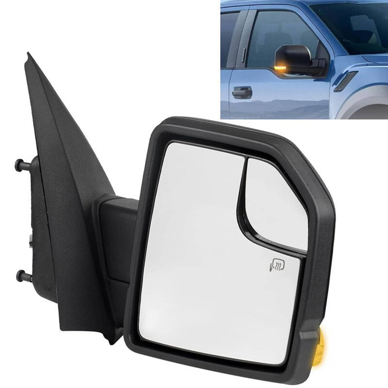 FL3Z17682CB Door Mirror for Ford F-150 2015-2020 Passenger Right Side Power Lamp