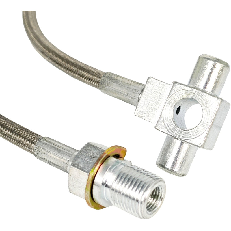 89340S Front Extended Brake Lines for GMC C15 C25 K15 K25 Suburban 1971-1991 2X