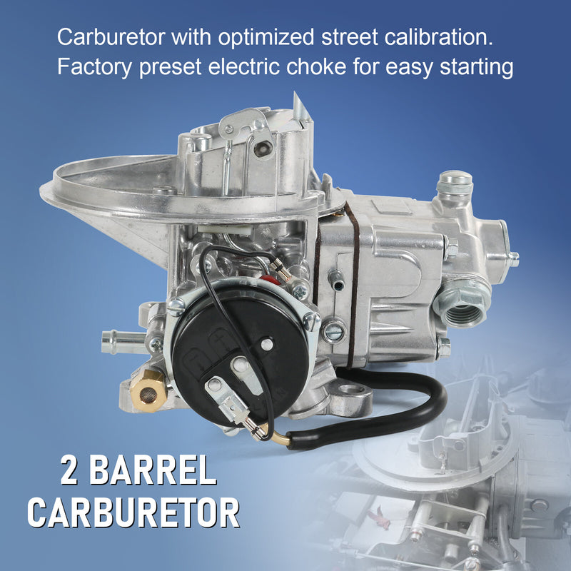0-80350 350 CFM 2-Barrel Carburetor for Street Avenger Electric Choke