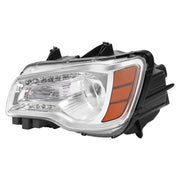 DURAFORCE Chrome Bezel LED DRL Headlight Headlamp Driver Side for Chrysler 300 2011-2023