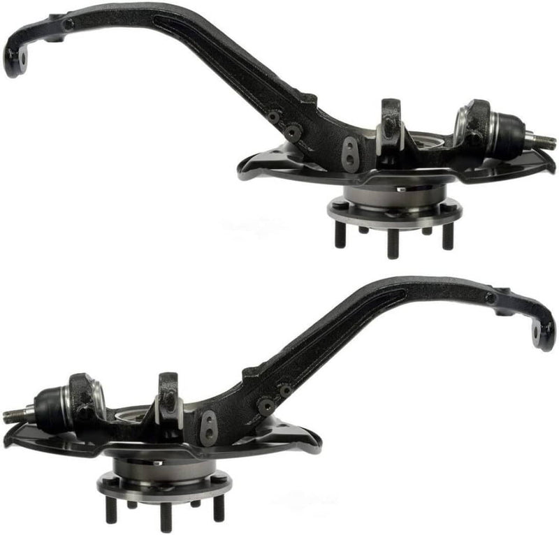 Front Steering Knuckles Wheel Hub Bearings for Honda Accord TSX 2009-2012
