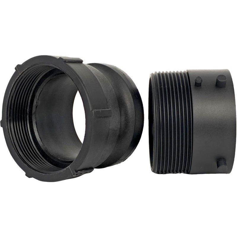 360785 RV Sewer Hose Male Bayonet Fitting for Waste Master NPT Conversion