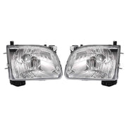 DURAFORCE Headlights Headlamps W/Bulb Driver Passenger for Toyota Tacoma 2001-2004