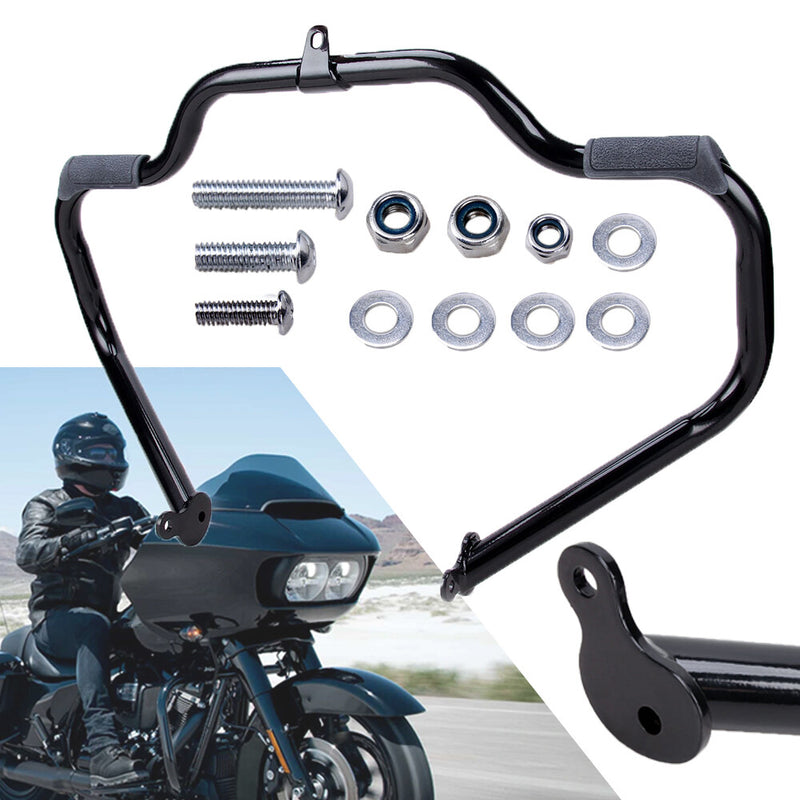 Mustache Highway Engine Crash Guard Bar for Harley Touring Electra Glide 2009-24