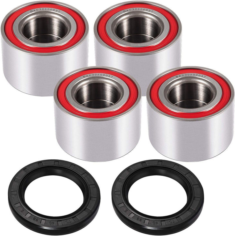 4 Wheel Bearings & Seals for Can-Am Renegade Commander Maverick 1000 850 800 570