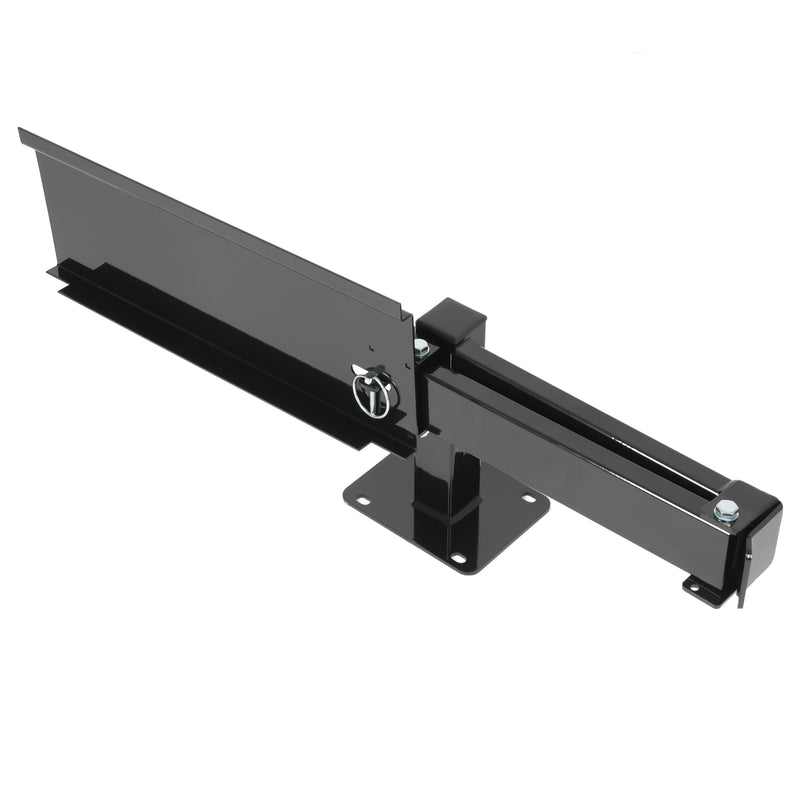 Powder Coated Black Bumper-Mounted Swing Arm Assembly Universal for Grilling