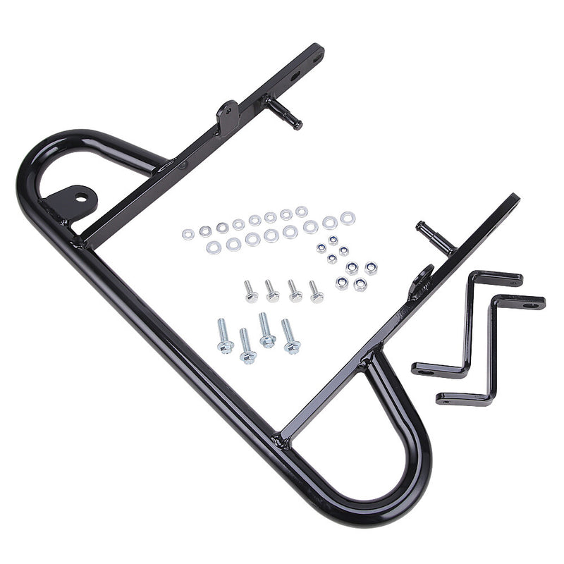 Rear Bumper Grab Bar Aluminum Black for Yamaha Raptor 700 700R ATV 2006-2024