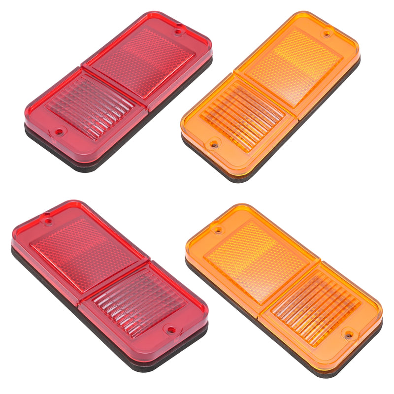 Front Rear Side Marker Lights for Chevrolet and GMC C/K Pickup Trucks 1968-1972