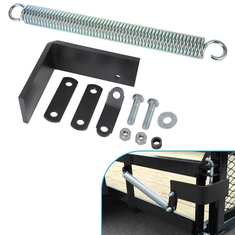 Left Trailer Tail Gate Spring Lift Assist Kit for Utility Trailers Lift Support