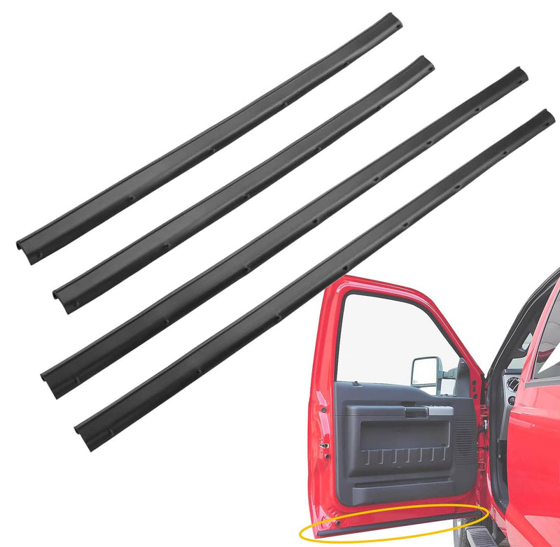 Front Rear Lower Door Weather Strip Seal for Ford F250 F350 Crew Cab 99-16