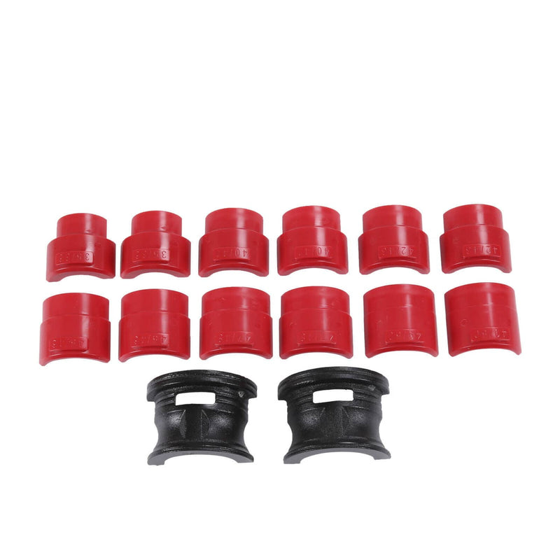 Universal Motorcycle Fork Seal Installer Driver Tool Kit 35mm-50mm 14 Pcs