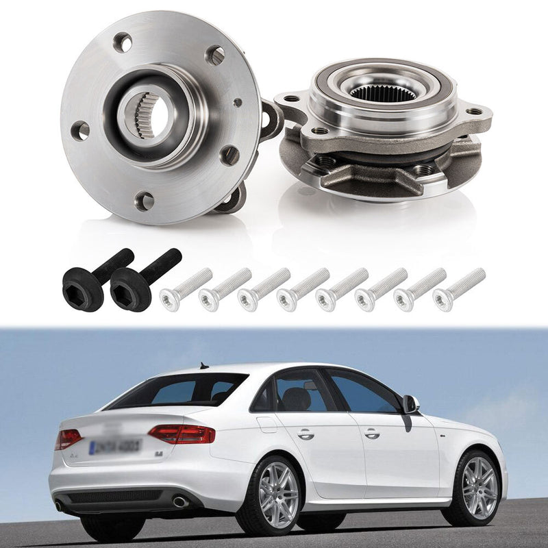 513301 Front Wheel Bearing and Hub Assembly for Audi A4 A5 Quattro Q5 S5 2X