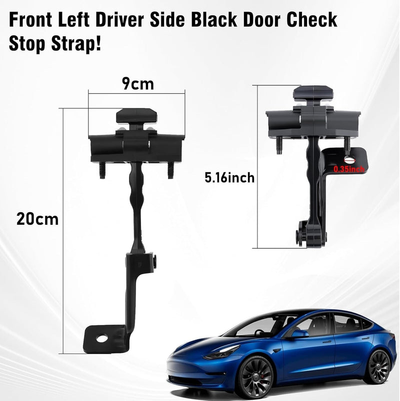 Front Left Door Check Stop Strap for Tesla Model 3 2017-2021 1089507-00-D