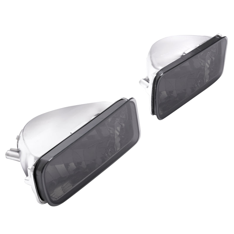 Smoke Lens Bumper Turn Signal Light Assembly for Chevy Camaro 1985-1992