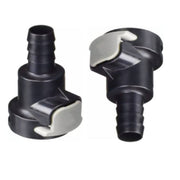 DURAFORCE 8838HF6 Universal Sprayless Marine Fuel Connector Female for 1/4 NPT 2pcs