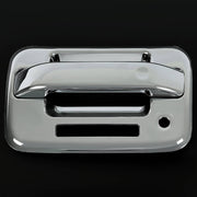 DURAFORCE Door Handle Cover for Ford F-150 F150 4DR Crew Cab 2004-2014 Chrome ABS Keypad
