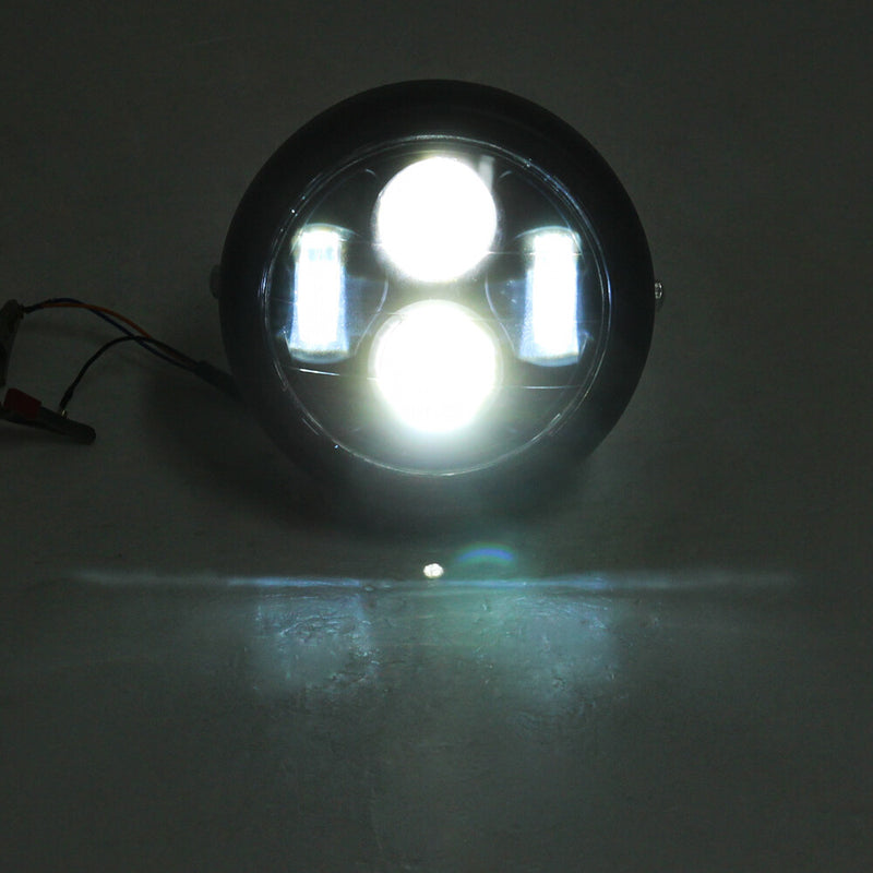 6.5 Inch LED Headlight Bracket Universal for Harley Bobber Cafe Racer