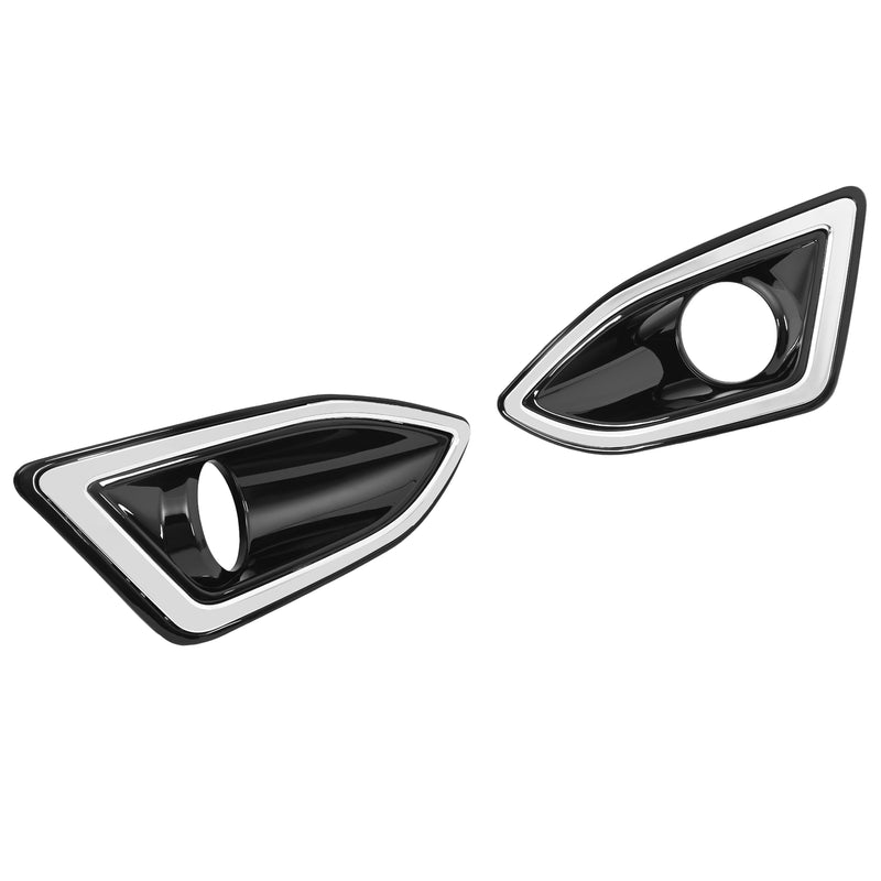 Fog Light Trim Bezel Cover for Ford Edge 2015-2018 Left Right Pair