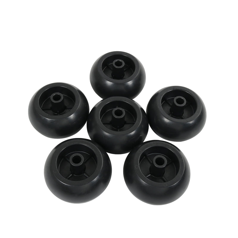 6 Pcs Deck Wheel Kits for Exmark Viking Lazer Z Toro Groundsmaster Mowers