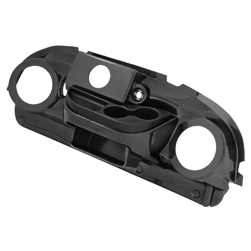 Carbon Fiber Style Dashboard Cover for Club Car Precedent Radio Dash