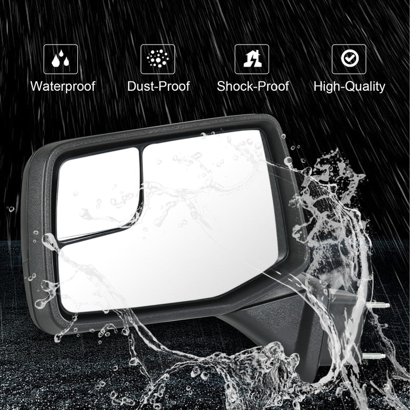 Left Driver Side Door Mirror for Chevrolet Silverado 1500 2019-2025