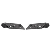 DURAFORCE Front Bumper Upper Lower Grille Eyelid Molding Set for Honda Civic 2022-2024