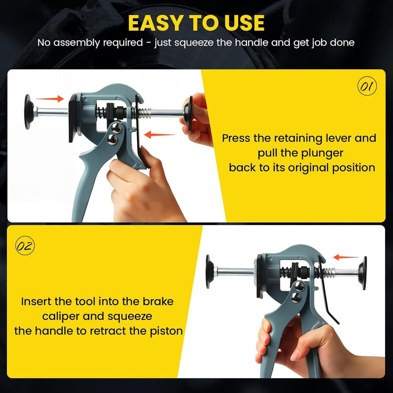 24300 Speedy Brake Pad Spreader Single Piston Brake Caliper Compressor Tool