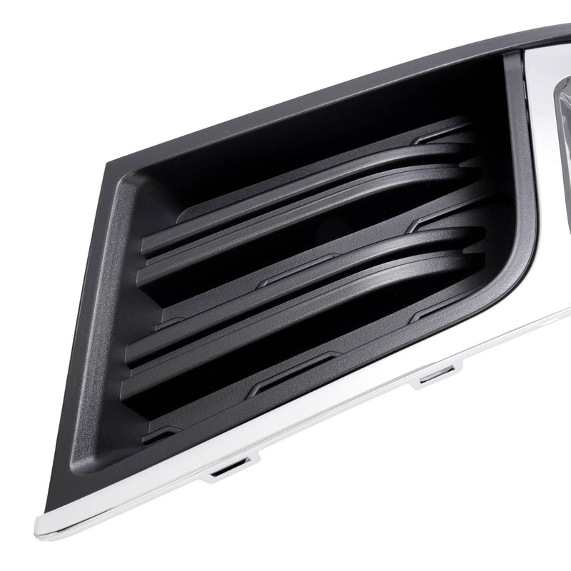 DURAFORCE GM1039150 Fog Light Bezel Trim Covers for Chevrolet Traverse 2013-2017 Pair