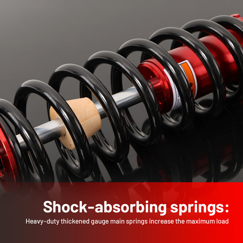Stage 4 Front Shocks Absorbers Kit Adjustable for Polaris Ranger 570 900 1000