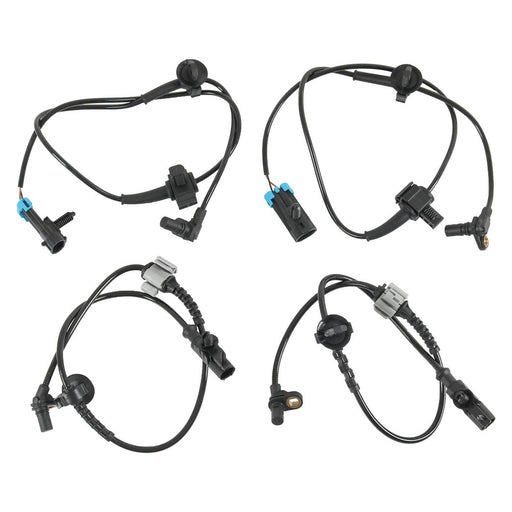 DURAFORCE 4x Front Rear ABS Wheel Speed Sensor for Chevy Silverado GMC Sierra 1500